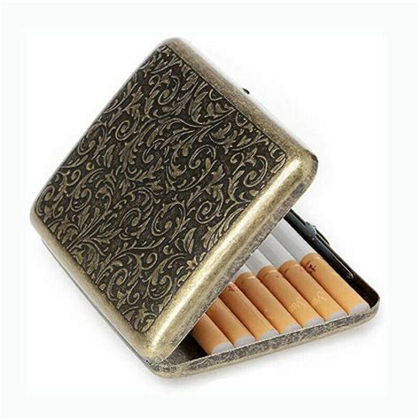 Givenchy Vintage Stainless Steel Cigarette Case 